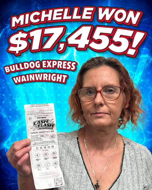 michelle won $17,455!
