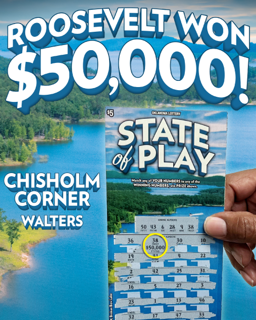 roosevelt won $50,000!