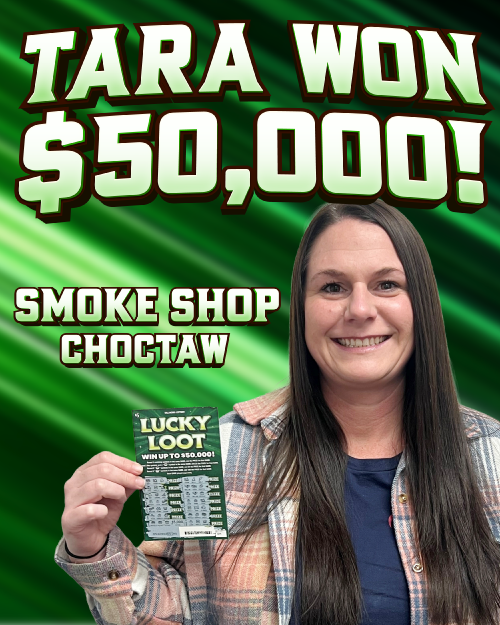 tara won $50,000!