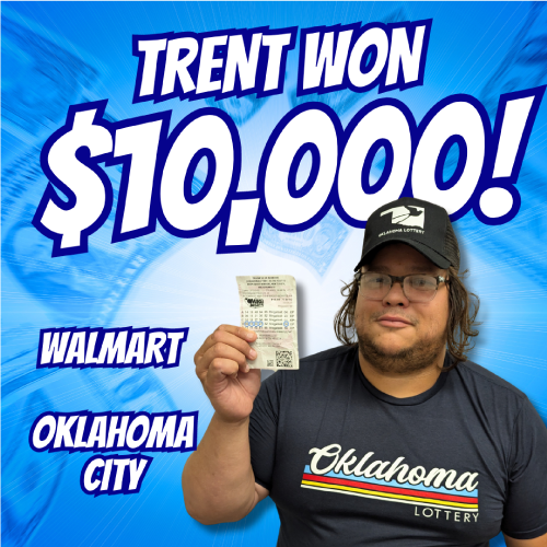 Trent won $10,000!