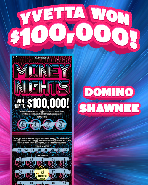 yvetta won $100,000!