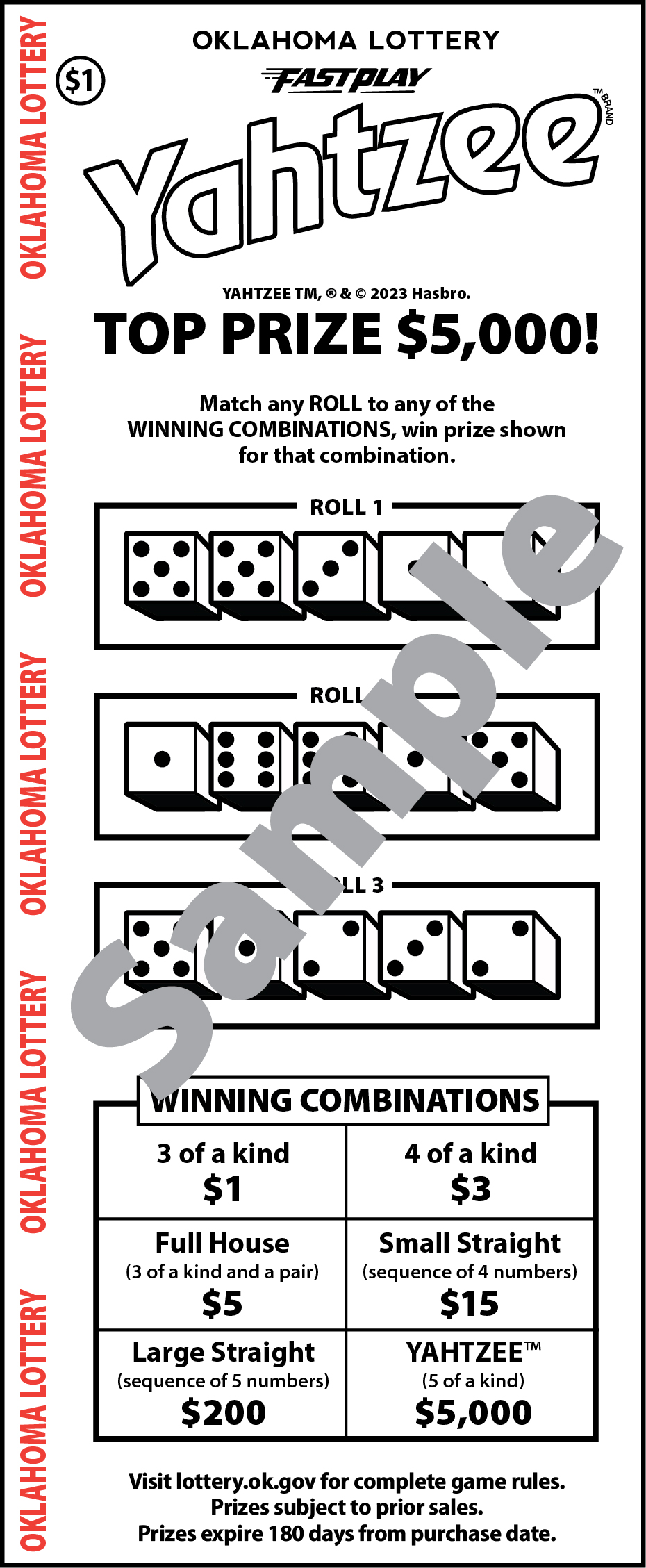 How to play Yahtzee Official Rules UltraBoardGames verloop.io
