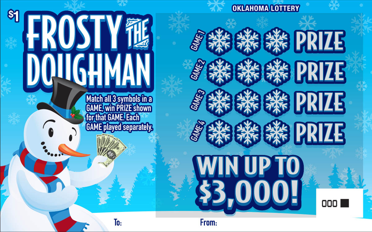 Frosty the Doughman Ticket Art