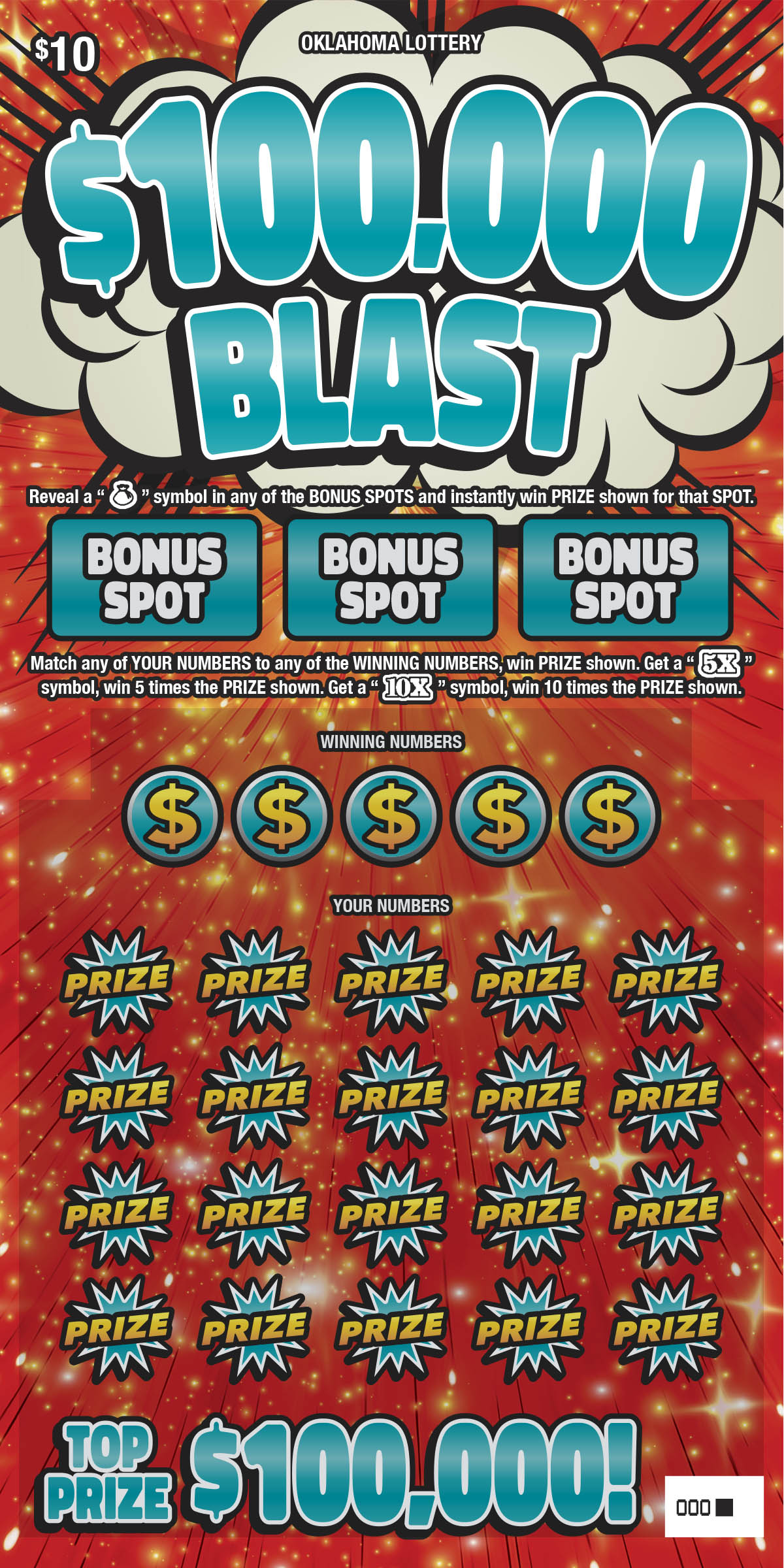 $100,000 Blast