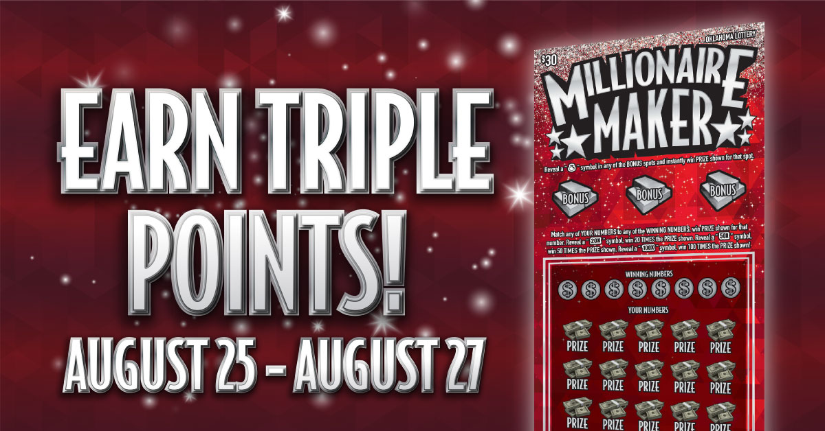 Earn 3X the points on Millionaire Maker