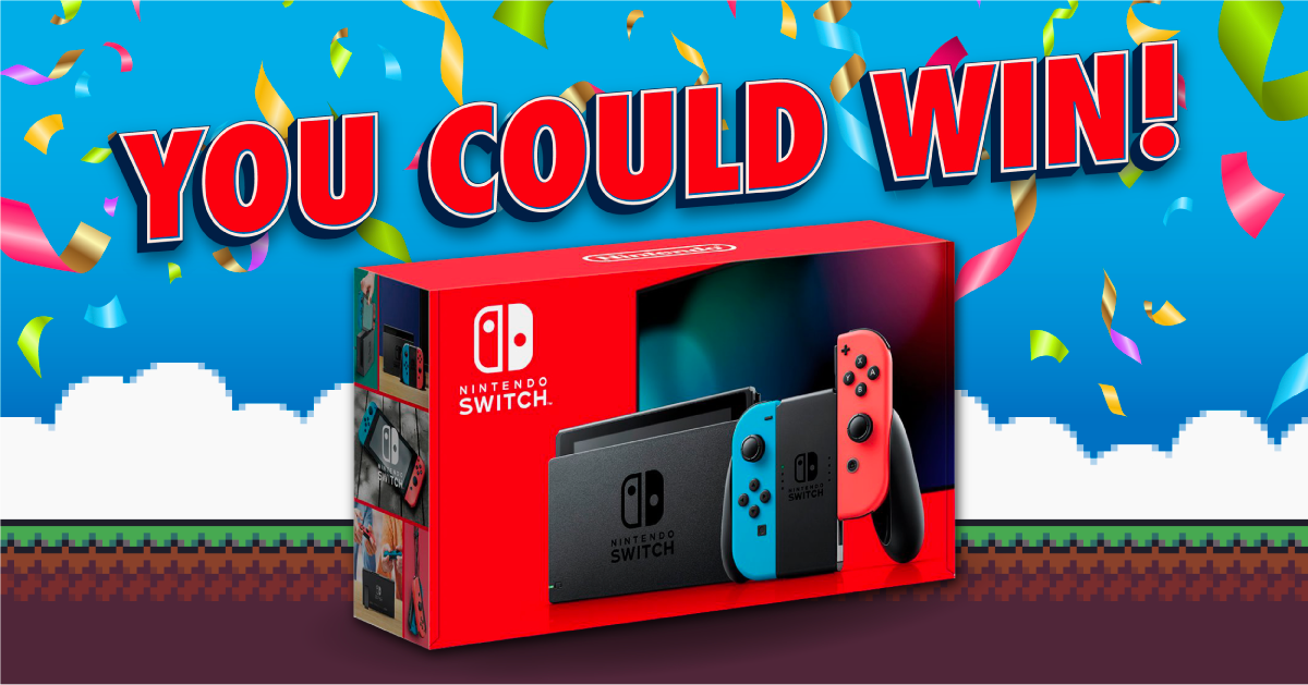 You could win a Nintendo Switch