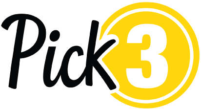 pick 3 logo